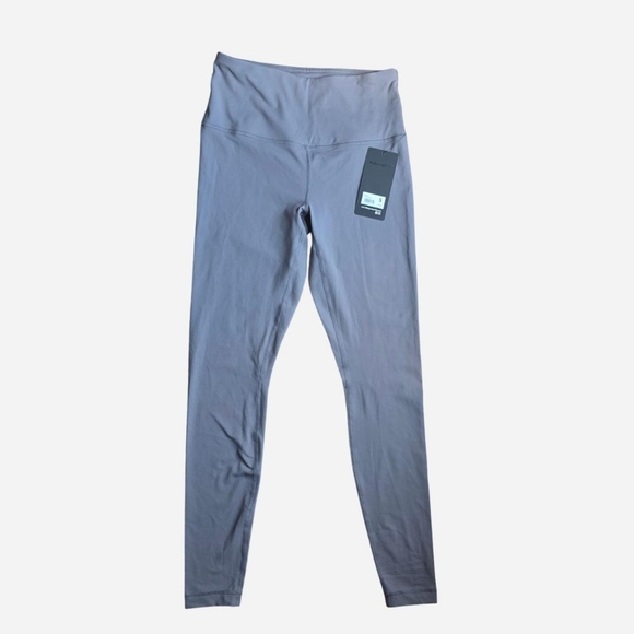 Workout Leggings 90 Degree By Reflex Grey Small 28" - Picture 2 of 4